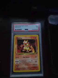 Pokemon TCG Magmar Base Set Unlimited Uncommon Card 36/102 1999 WOTC - Image 1