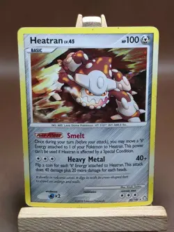 HP Heatran 30/146 - Legends Awakened - COSMO Holo - Pokemon Card - Image 1