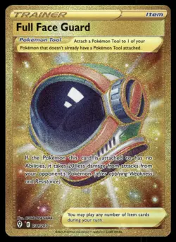 Pokemon Cards Full Face Guard 231/203 Evolving Skies Secret Rare NM - Image 1