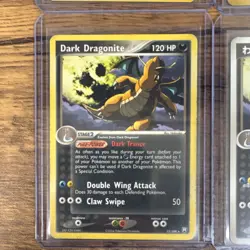 Pokemon Dragonite Dark Dragonite Kids WB Promo Lot 4 Cards English Japanese 1999 - Image 4