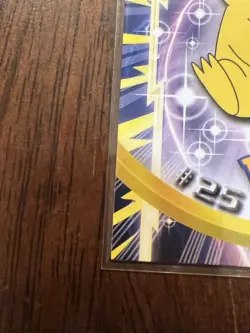 1999 Topps Tv Series Pikachu #25 Topps Blue Label Edition Non Holo Pokemon Card - Image 3