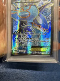 KYOGRE EX POKEMON 148/160 2015 XY PRIMAL CLASH FULL ART ENGLISH PSA 7 NM CARD - Image 5