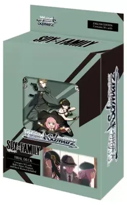 Weiss Schwarz Spy X Family 50 Card Trial Deck Factory Sealed English Edition - Image 1