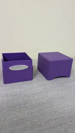 Ultra PRO Classic Satin Cube for 100 Standard Sized Cards *PURPLE* - Image 1