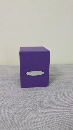 Ultra PRO Classic Satin Cube for 100 Standard Sized Cards *PURPLE* - Image 2