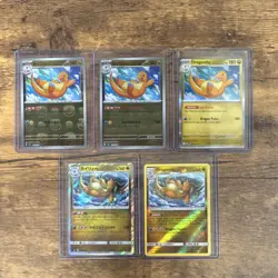 Pokemon Dragonite Reverse Holo Lot 5 cards Masterball, Pokeball Miracle Twin NM - Image 1