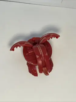 Bakugan Dragonoid B1 Red Pyrus 350G Battle Brawlers W/Card Open Core Read RARE - Image 3