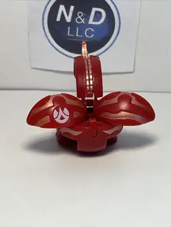 Bakugan Dragonoid B1 Red Pyrus 350G Battle Brawlers W/Card Open Core Read RARE - Image 5