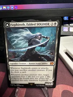 Sephiroth, Fabled SOLDIER (Non-Foil) – Final Fantasy (FIN) MTG - 0115 NM/M - Image 1