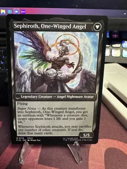 Sephiroth, Fabled SOLDIER (Non-Foil) – Final Fantasy (FIN) MTG - 0115 NM/M - Image 2