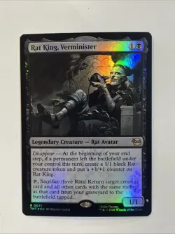 Rat King, Verminister - 0266 - TMNT - TMT - Foil MTG - NM - Image 1