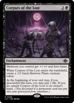 Corpses of the Lost (Promo Pack) [The Lost Caverns of Ixalan Promos] Near Mint - Image 2