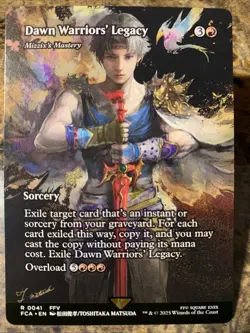 MTG TCG Final Fantasy Dawn Warriors' Legacy Mizzix's Mastery Showcase FCA 41 R - Image 1
