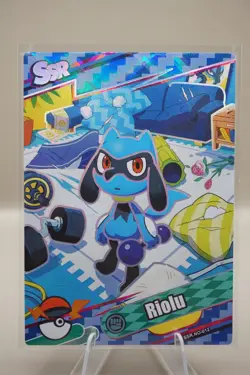 Riolu PM-SSR No. 012 SSR - Pokemon TCG Pokemon Riolu Holo - US Seller - Image 1