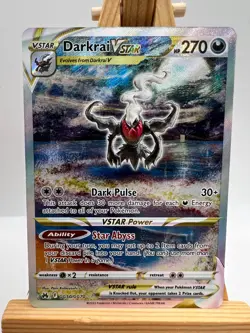 Pokemon Crown Zenith - GG50/GG70 Darkrai VSTAR - Galarian Gallery - NM/M - Image 1