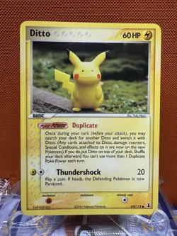 Pokemon 2005 Delta Species Ditto Pikachu 63 NM - Image 1