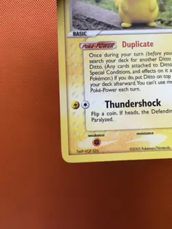 Pokemon 2005 Delta Species Ditto Pikachu 63 NM - Image 4