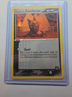 Team Magma's Poochyena 65/95 Pokemon TCG Team Magma vs Team Aqua NM - Image 3