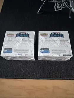 Pokemon Sword and Shield Silver Tempest SEALED X 2 Booster Box’s 72 Packs Get It - Image 2