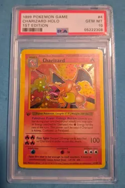 Pokemon Charizard - Holo 1999 1st Edition Psa 10 Proxy New - Image 1