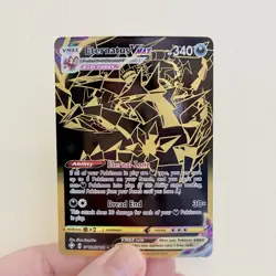 Pokemon Shining Fates Vault Full Art Gold Eternatus Vmax Secret Rare SV122/SV122 - Image 1