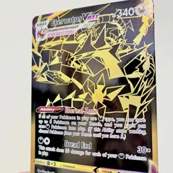 Pokemon Shining Fates Vault Full Art Gold Eternatus Vmax Secret Rare SV122/SV122 - Image 2
