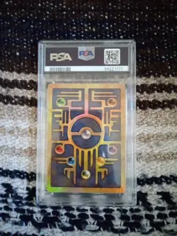 2000 Pokemon Movie Promo Ancient Mew PSA 8 - Image 5