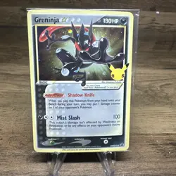 Pokemon Greninja Gold Star Promo Holo SWSH144 Celebrations SEALED NM - Image 1