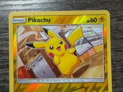 POKEMON REV.HOLO PIKACHU 55/236 LP-NM , UNIFIED MINDS 2019 IN NEW DARKRAI SLEEVE - Image 2