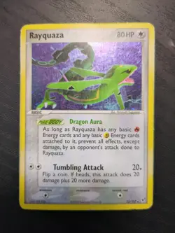 Pokemon TCG Rayquaza EX Deoxys 22/107 Holo Holo Rare [Heavy Play] - Image 1