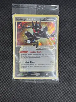Pokemon Celebrations GRENINJA Gold Star Holo Promo SWSH144 Black Star SEALED D - Image 1