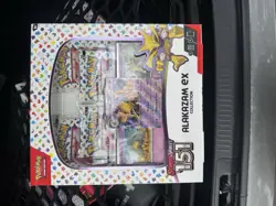 Pokemon Scarlet & Violet 151 Alakazam ex Promo Collection Box English - Image 1