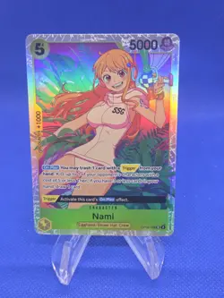 One Piece Two Legends Nami OP08-106 Super Rare SR NM - Image 1