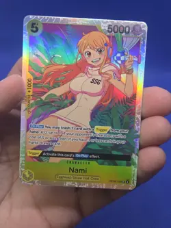 One Piece Two Legends Nami OP08-106 Super Rare SR NM - Image 2