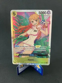 Nami OP08-106 SR Foil | Two Legends | Egghead/Straw Hat Crew | One Piece TCG NM - Image 1