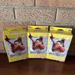 One Piece Egghead ENGLISH Starter Deck ST29 SEALED NEW - LOT OF 3 - Ships Now - Image 2