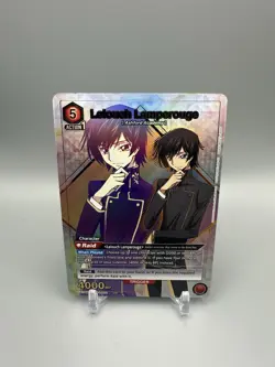 Union Arena English Code Geass Lelouch Lamperouge UE04BT/CGH-1-092 Super Rare - Image 1