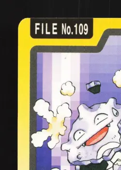 Koffing No.109 MP Bandai Carddass File Japanese Pokemon Card TCG - Image 4