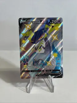 Dragapult V Black Star Promo Full Art Ultra Rare Pokemon Card SWSH096 (NM) - Image 1