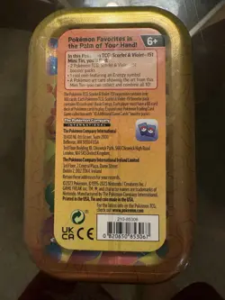 Pokemon Scarlet & Violet 151 Mini Tin Machamp Cubone Trading Card Game 2023 - Image 2