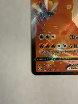 Charizard VMAX 020/189 Darkness Ablaze Pokemon Card NM/M - Image 4