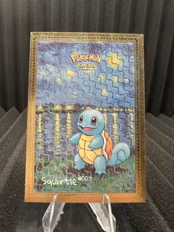 Squirtle #7 - Gold Holo Box Hit - Flash Edition Safari 2.0 - Pokemon Card - Image 1