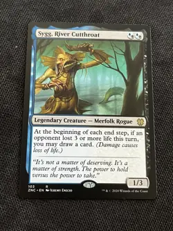 MTG Sygg, River Cutthroat Zendikar Rising Commander - NM Regular - Image 1