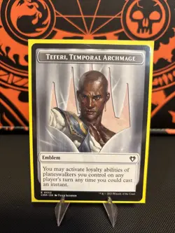 Teferi, Temporal Archmage Commander Masters Regular Token - Image 3