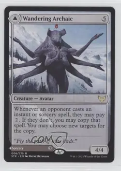 Wandering Archaic Magic: Strixhaven: School of Mages STX #006 - Image 1