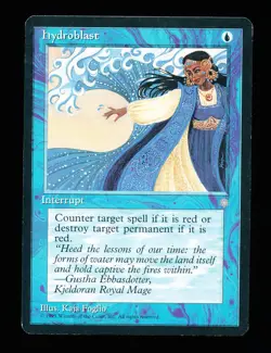 * * 1x Hydroblast x1 * * Ice Age MTG LP Lightly Played - Image 1