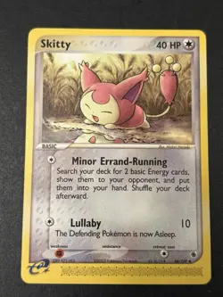 Pokemon EX Ruby & Sapphire 2003 Skitty 44/109 NM - Image 1