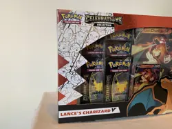 Pokemon TCG Celebration Box Lance's Charizard V Brand New Sealed!! 820650809392 - Image 2