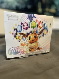 New Pokemon TCG Scarlet Violet Prismatic Evolutions Elite Trainer Box ETB Sealed - Image 1