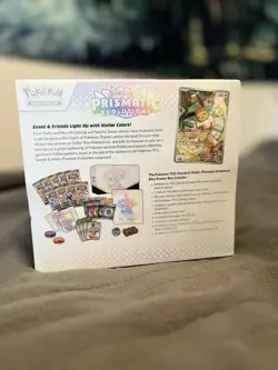 New Pokemon TCG Scarlet Violet Prismatic Evolutions Elite Trainer Box ETB Sealed - Image 3